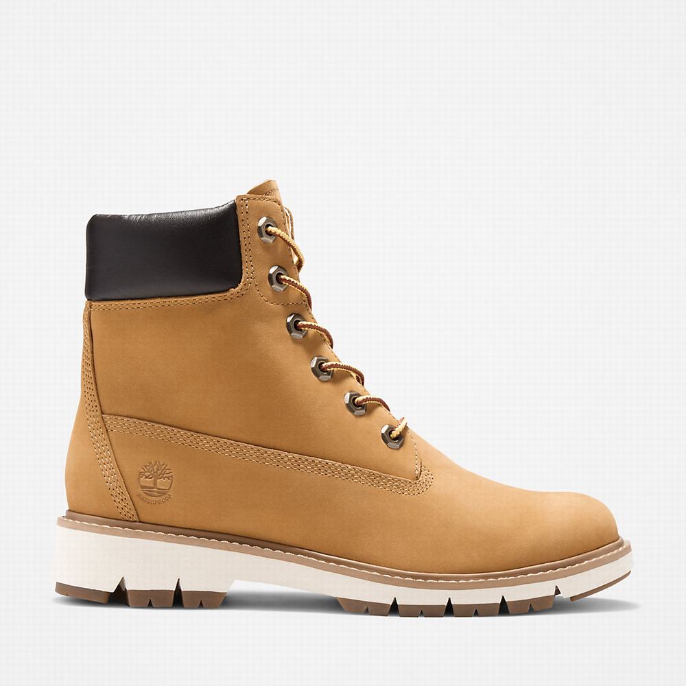 Cizmy Timberland Lucia Way 6 Inch Damske Žlté | ZT1639785