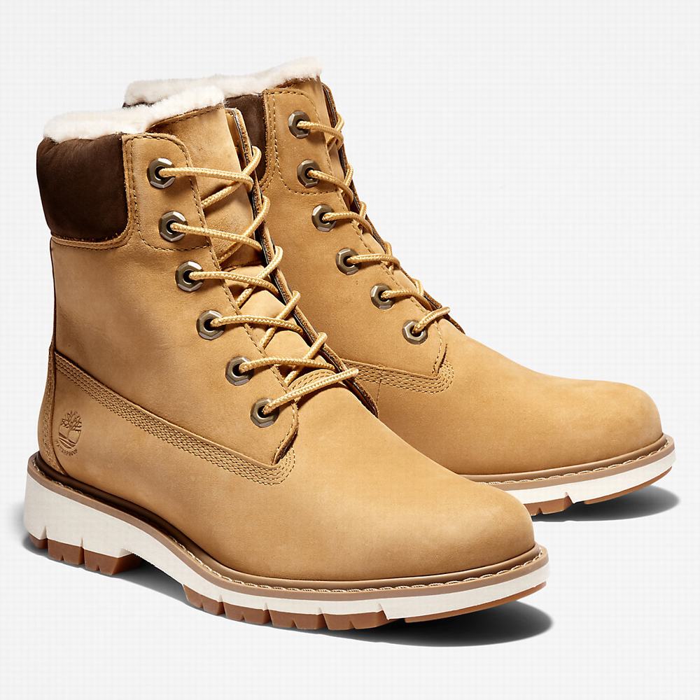 Cizmy Timberland Lucia Way Podsite Damske Žlté | OI0534729