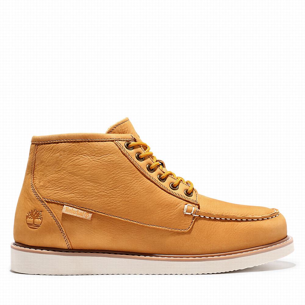 Cizmy Timberland Newmarket II Moc-Spicou Chukka Panske Žlté | WI0768495