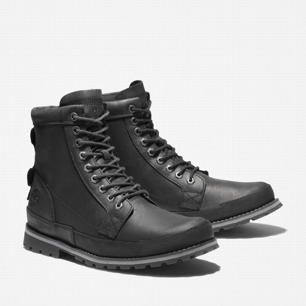 Cizmy Timberland Original 6-inch Panske Čierne | TH8713402