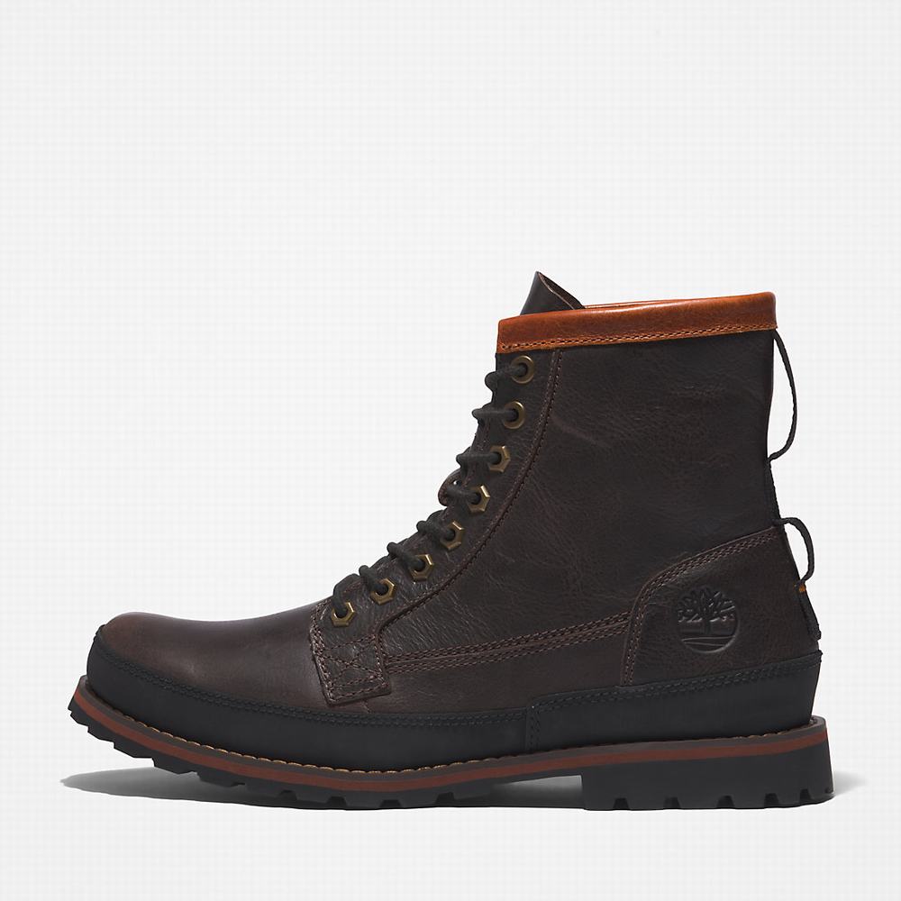 Cizmy Timberland Originals EK+ Panske Tmavo Hnede | KQ2564071