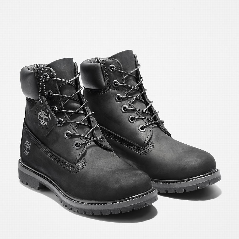 Cizmy Timberland Premium 6 Inch Damske Čierne | GS3856172