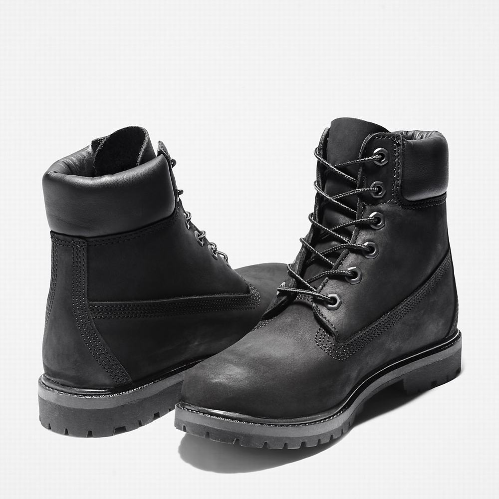 Cizmy Timberland Premium 6 Inch Damske Čierne | GS3856172