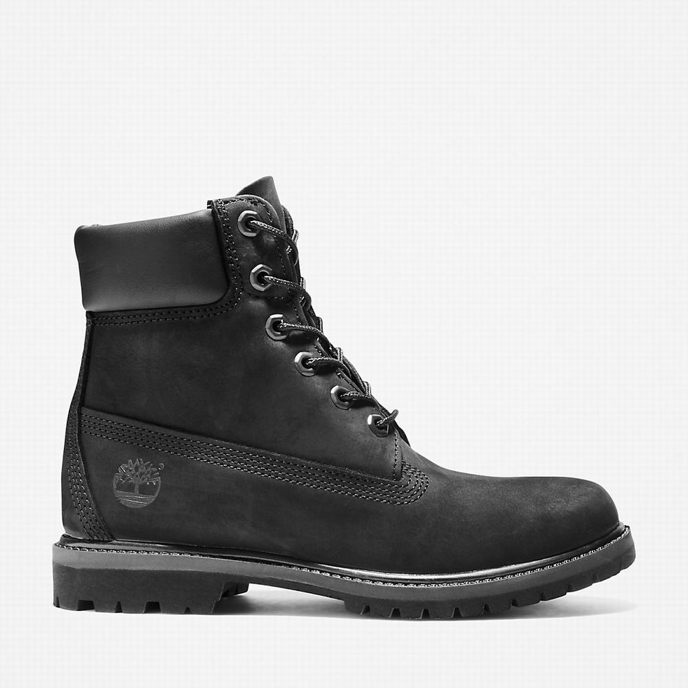 Cizmy Timberland Premium 6 Inch Damske Čierne | GS3856172