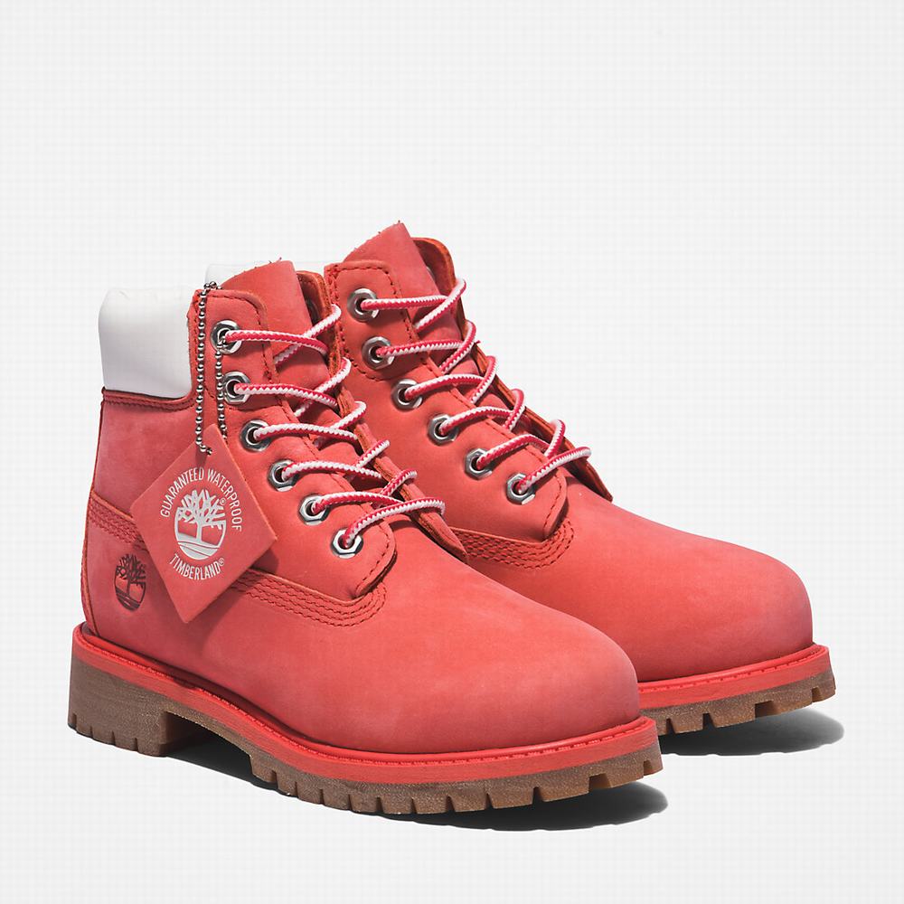 Cizmy Timberland Premium 6 Inch Detske Ruzove | ED7849031