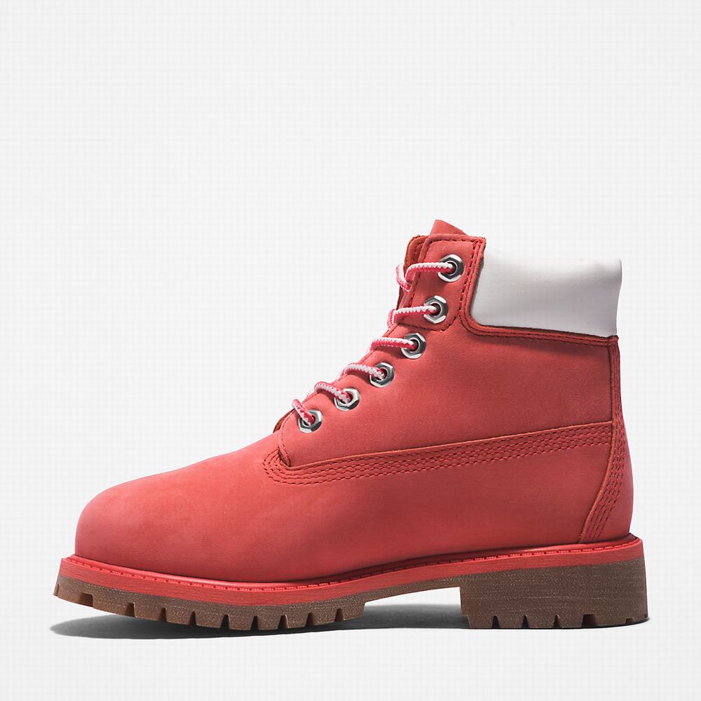 Cizmy Timberland Premium 6 Inch Detske Ruzove | ED7849031