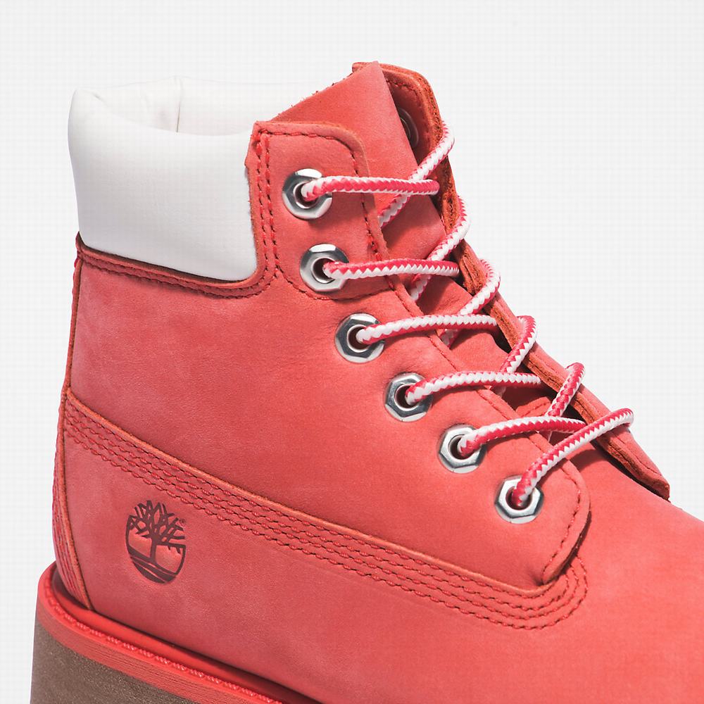 Cizmy Timberland Premium 6 Inch Detske Ruzove | ED7849031