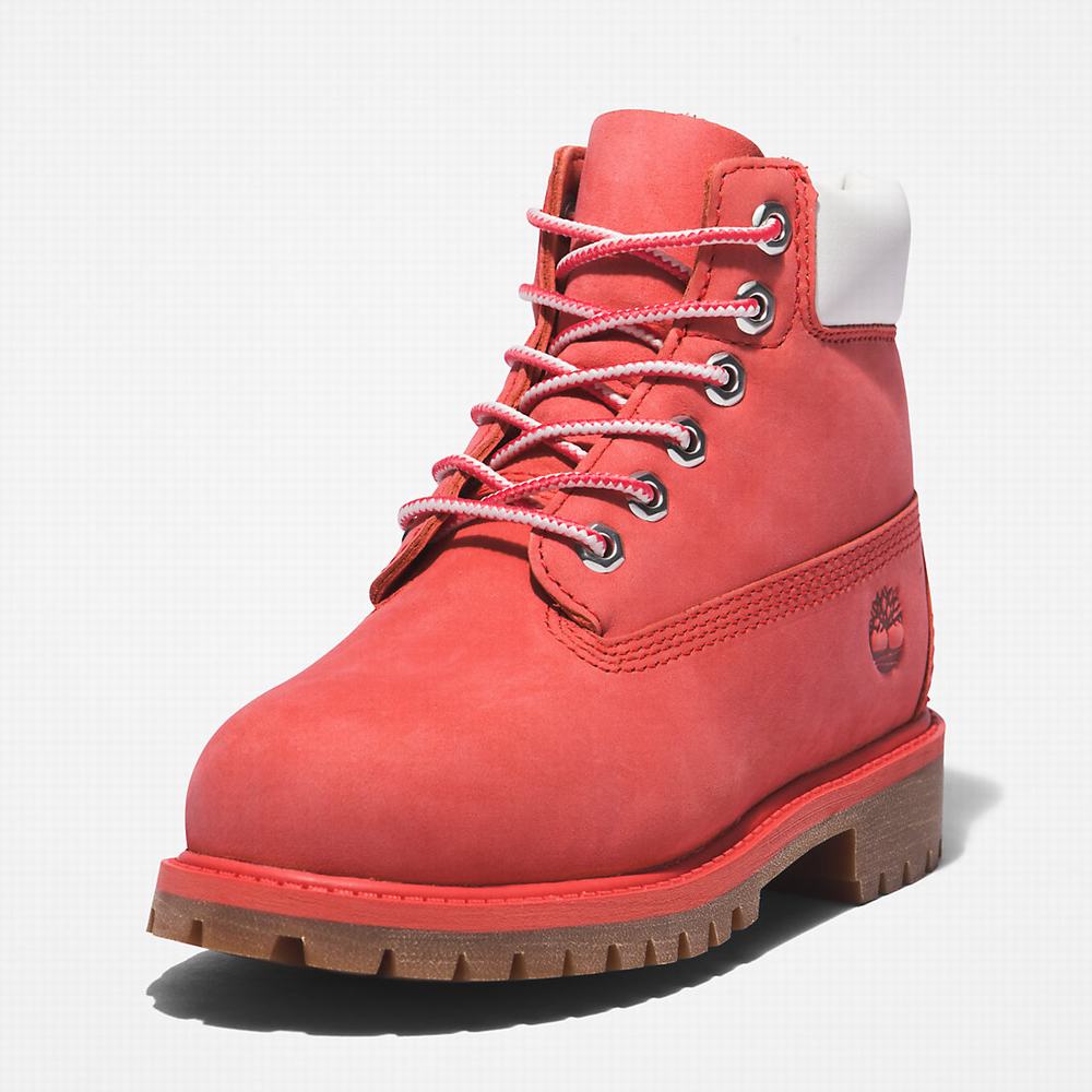 Cizmy Timberland Premium 6 Inch Detske Ruzove | ED7849031