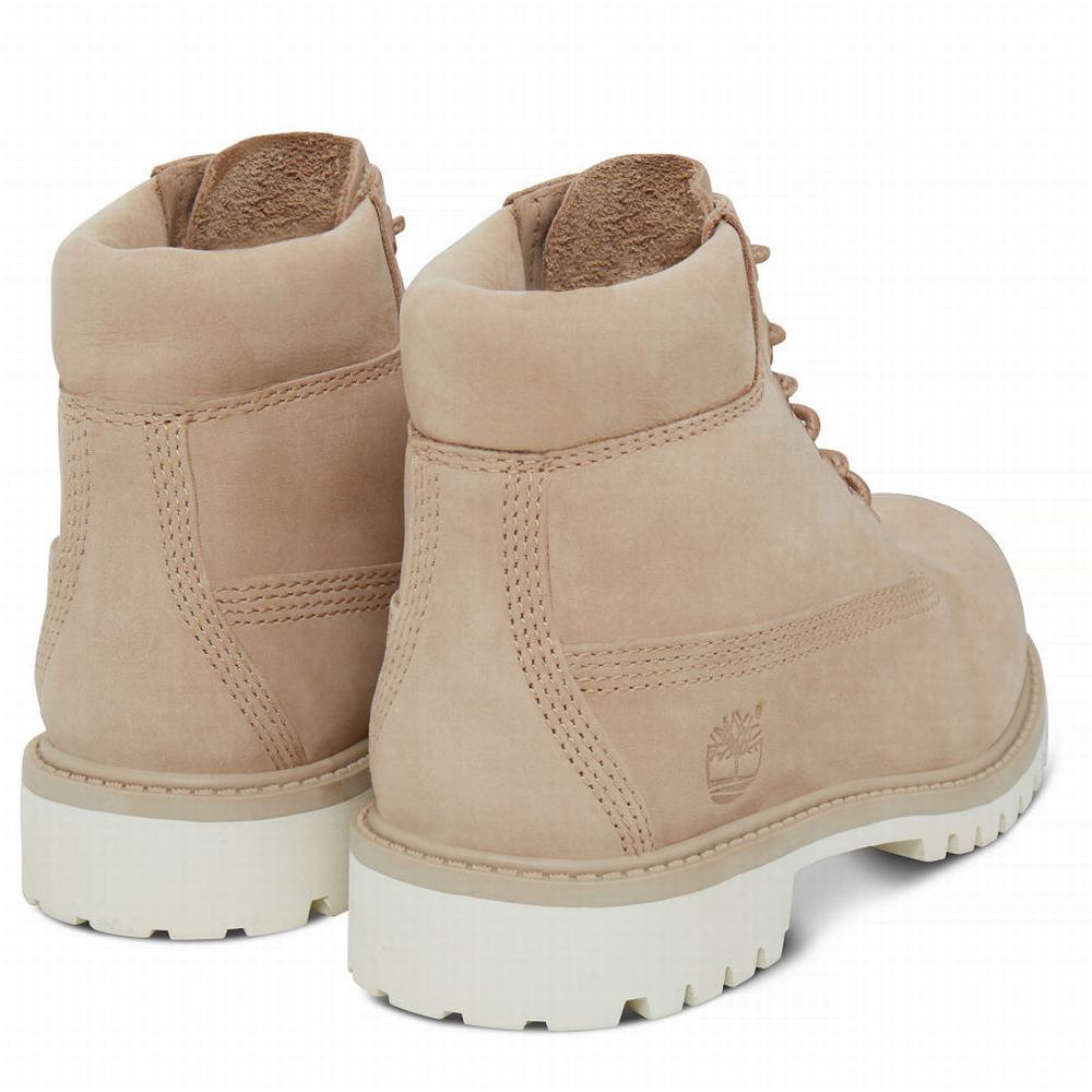 Cizmy Timberland Premium 6 Inch Detske Svetlo Hnede | EZ1789654