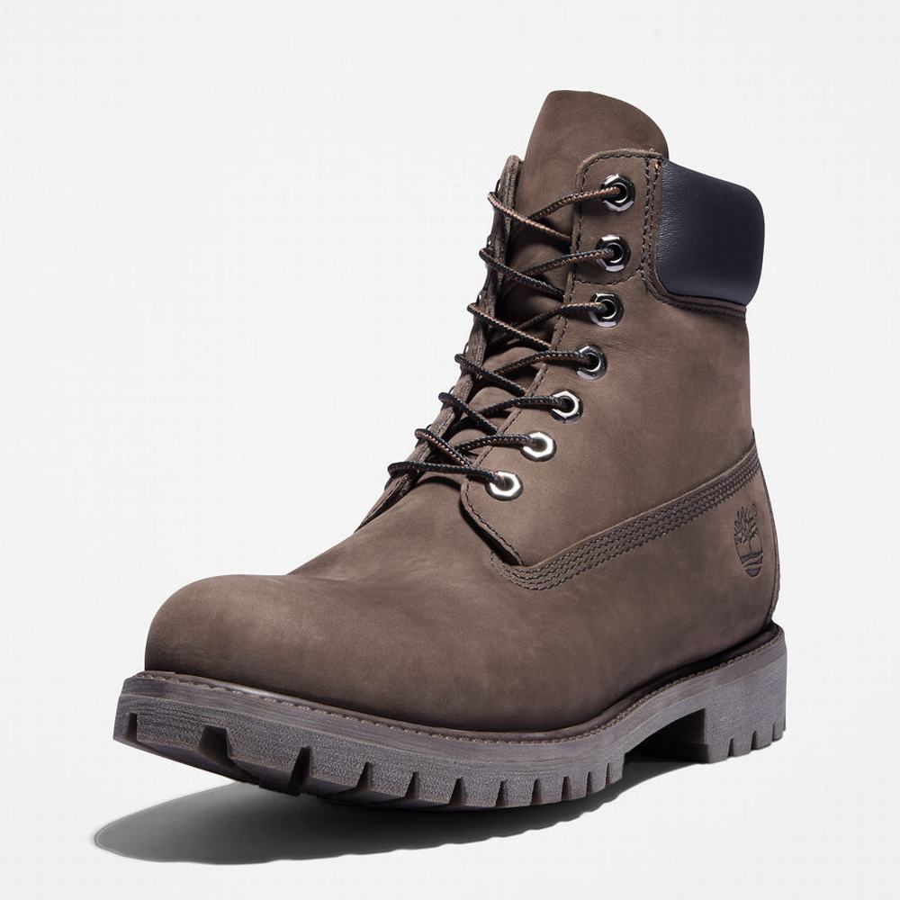 Cizmy Timberland Premium 6 Inch Panske Hnede | TI2591087