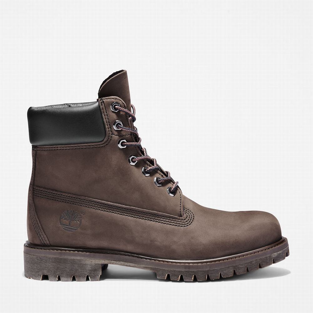 Cizmy Timberland Premium 6 Inch Panske Hnede | TI2591087