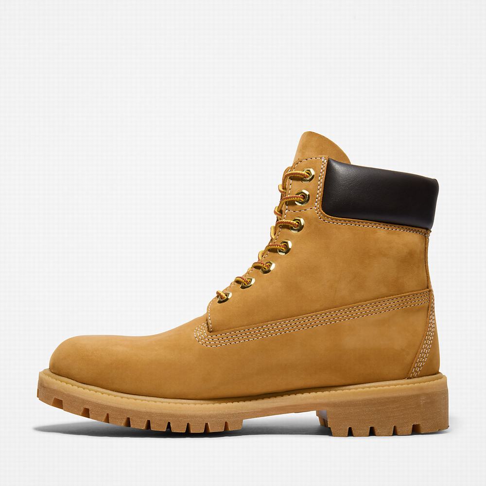 Cizmy Timberland Premium 6 Inch Panske Žlté | OF6325097