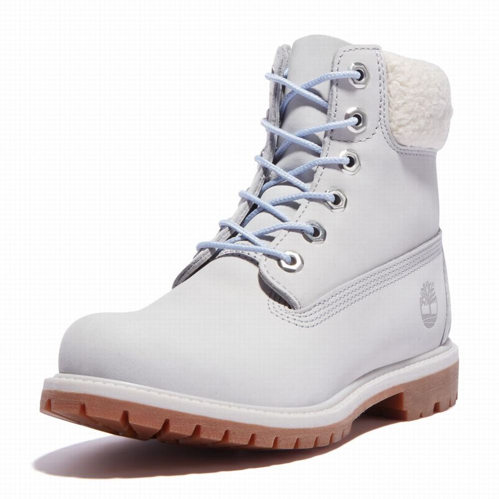 Cizmy Timberland Premium 6-Inch Waterproof Damske Siva | NV0123897