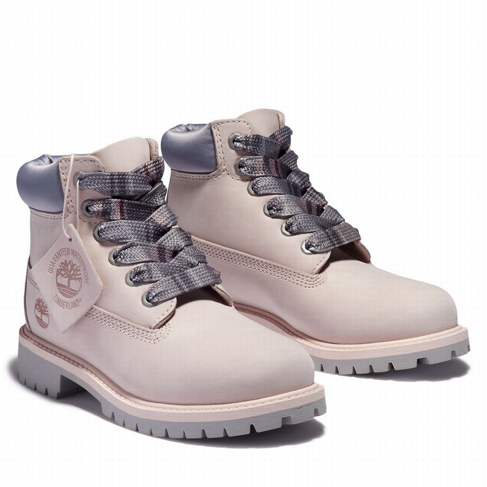 Cizmy Timberland Premium 6 Inch Waterproof Detske Svetlo Ruzove | PM0468257