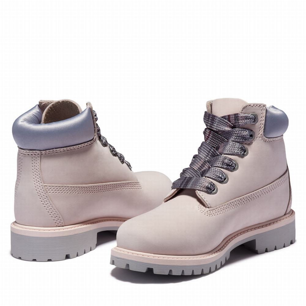 Cizmy Timberland Premium 6 Inch Waterproof Detske Svetlo Ruzove | PM0468257