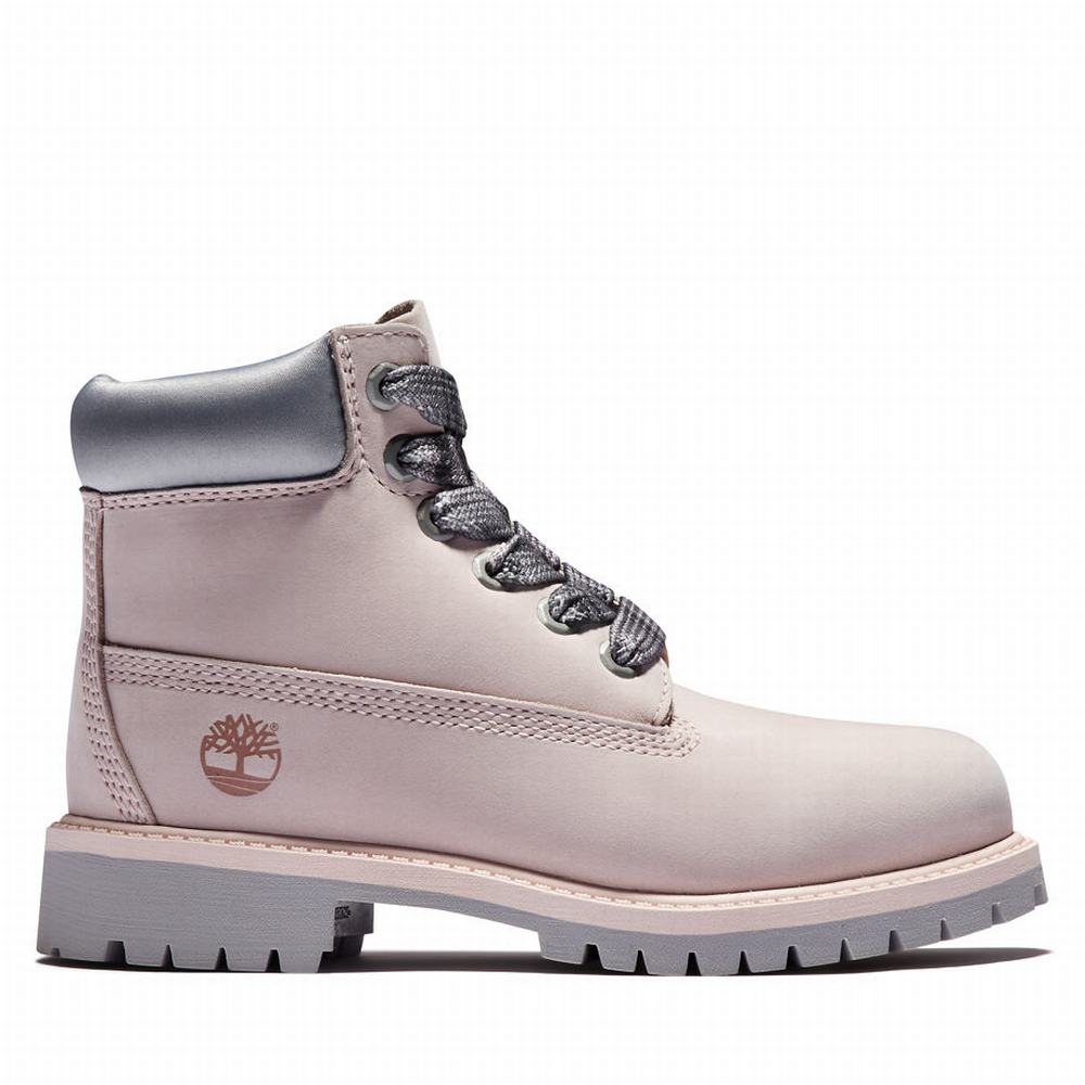 Cizmy Timberland Premium 6 Inch Waterproof Detske Svetlo Ruzove | PM0468257