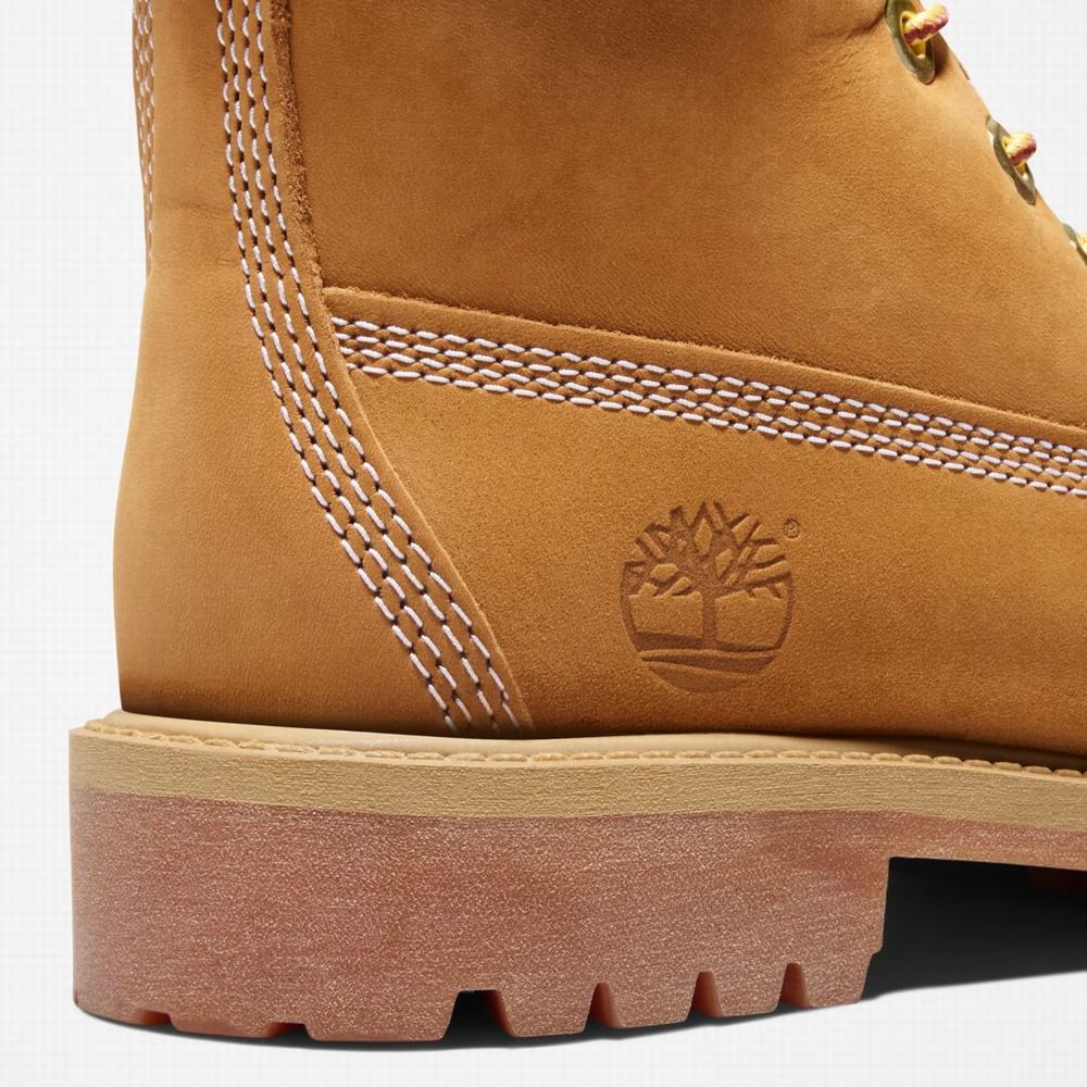 Cizmy Timberland Premium 6-Inch Waterproof Detske Hnede Žlté | PX2987035