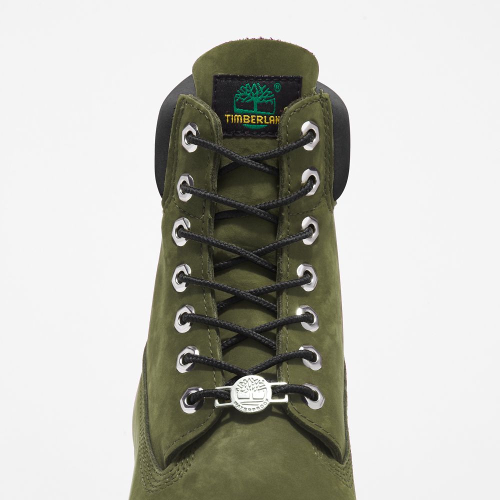 Cizmy Timberland Premium 6-Inch Waterproof Panske Tmavo Zelene | XF3196504