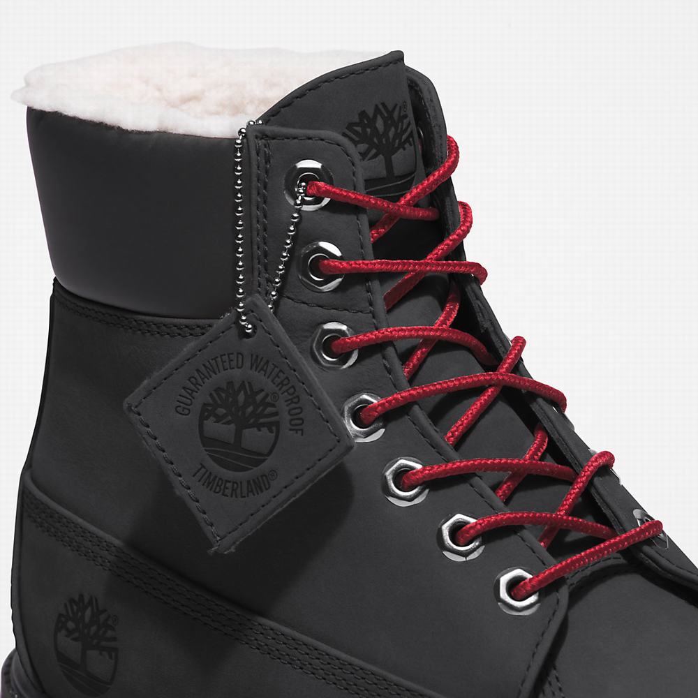 Cizmy Timberland Premium 6 Inch Winter Panske Čierne | JF7325049