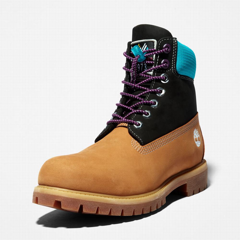 Cizmy Timberland Premium® 6 Inch Panske Žlté Čierne | CJ4176930