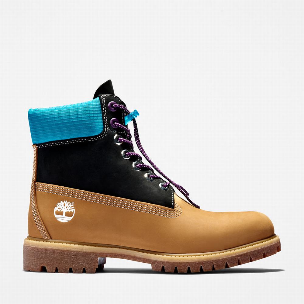 Cizmy Timberland Premium® 6 Inch Panske Žlté Čierne | CJ4176930