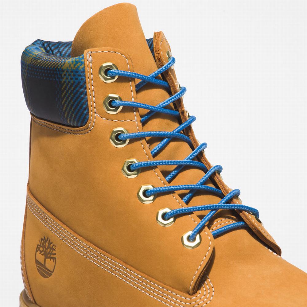 Cizmy Timberland Premium® 6 Inch Panske Žlté Modre | DQ0129643