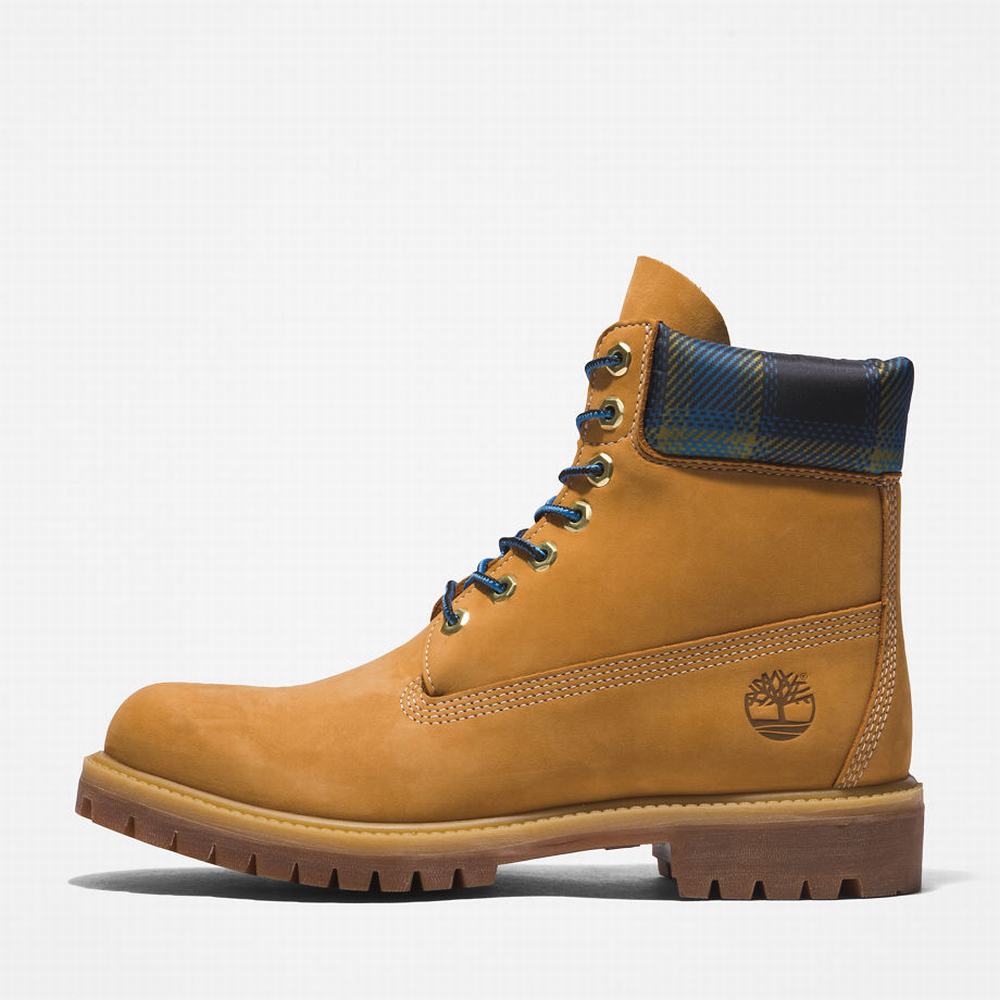 Cizmy Timberland Premium® 6 Inch Panske Žlté Modre | DQ0129643