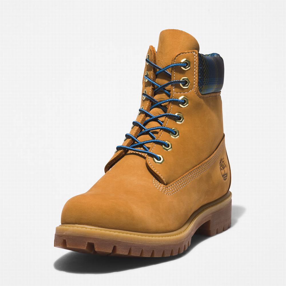 Cizmy Timberland Premium® 6 Inch Panske Žlté Modre | DQ0129643