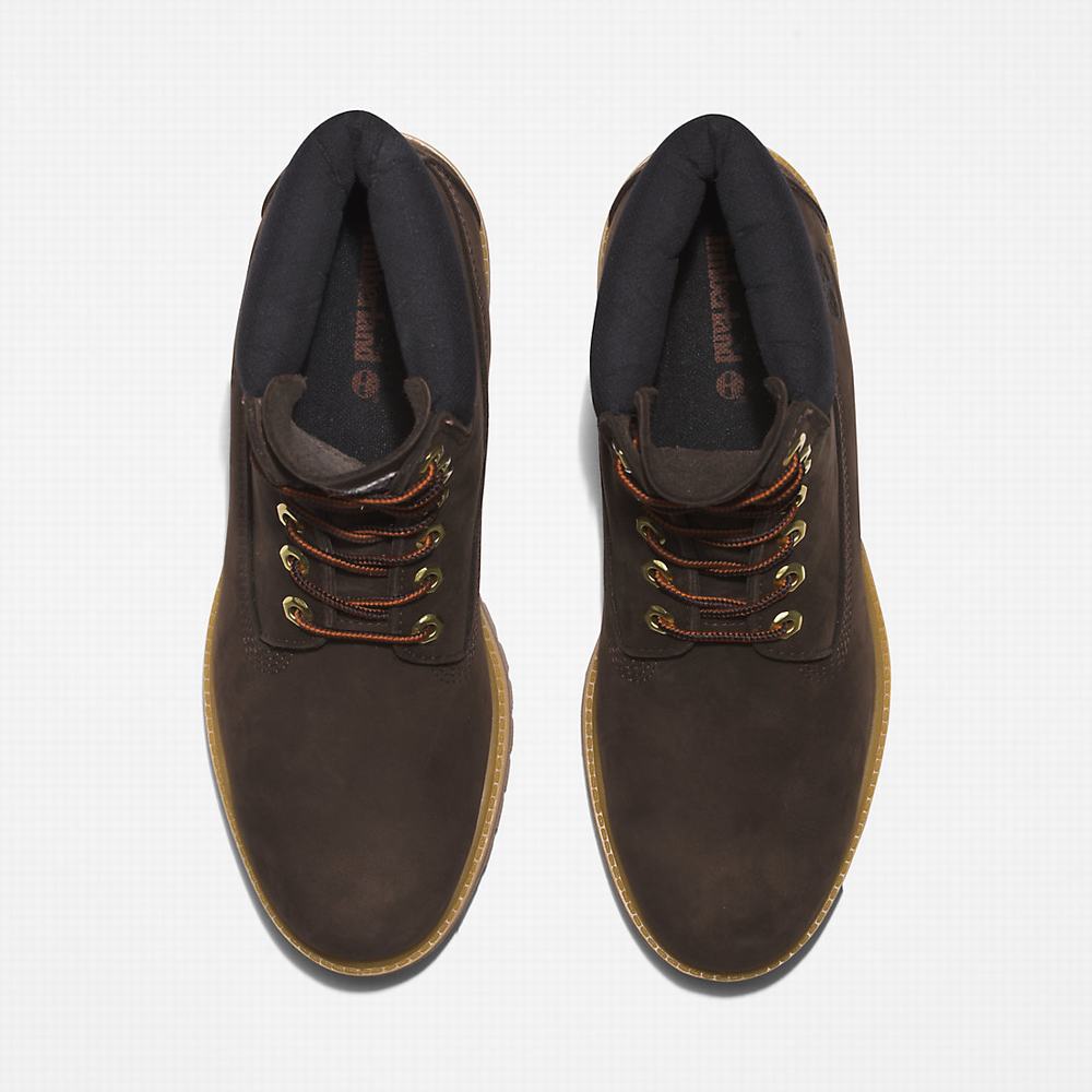 Cizmy Timberland Premium® 6 Inch Panske Tmavo Hnede | QJ0572139