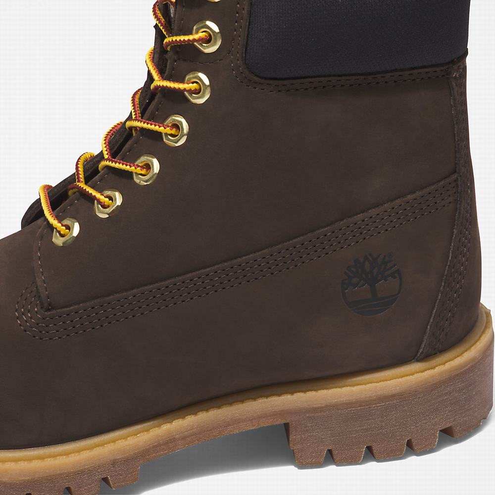 Cizmy Timberland Premium® 6 Inch Panske Tmavo Hnede | QJ0572139