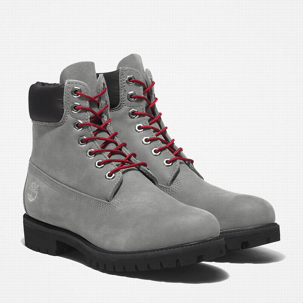 Cizmy Timberland Premium® 6 Inch Panske Siva | QR7459328