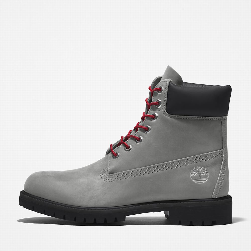 Cizmy Timberland Premium® 6 Inch Panske Siva | QR7459328