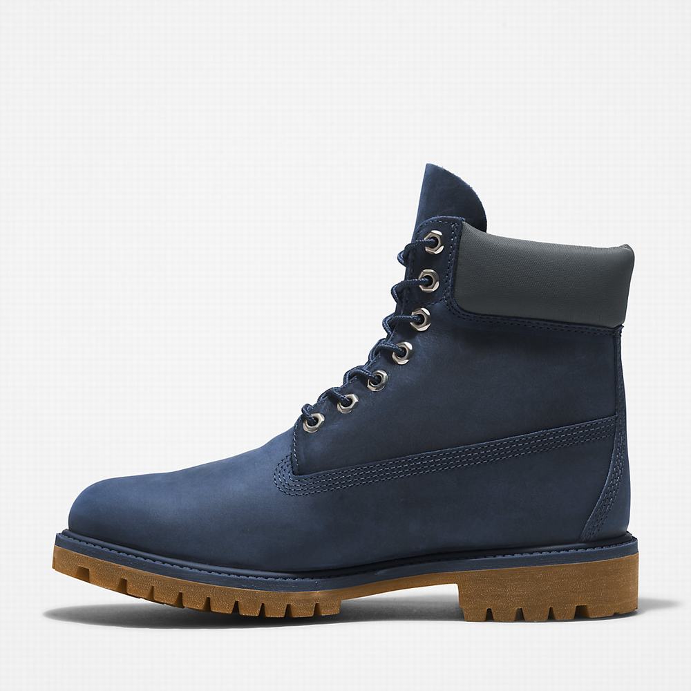 Cizmy Timberland Premium® 6 Inch Panske Námornícka Modrá | VZ7386905