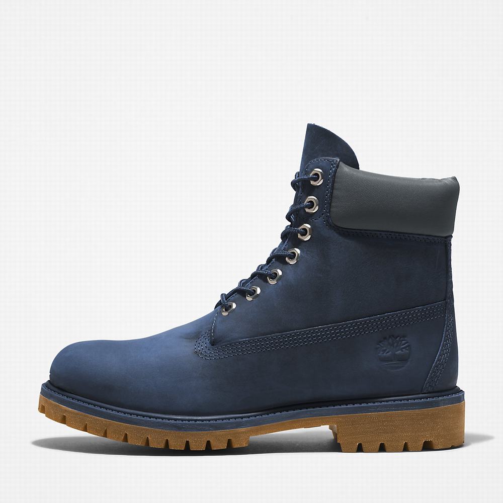 Cizmy Timberland Premium® 6 Inch Panske Námornícka Modrá | VZ7386905