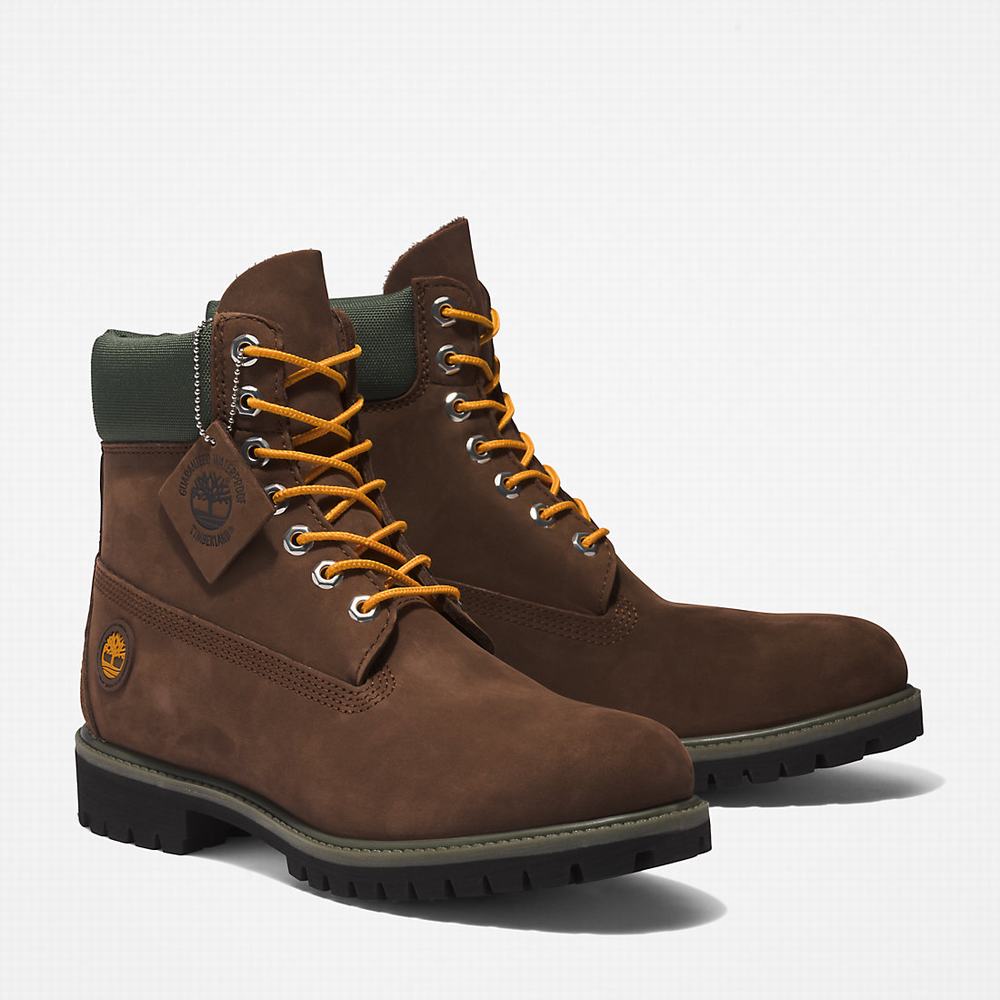 Cizmy Timberland Premium® 6 Inch Panske Tmavo Hnede | ZI5928407