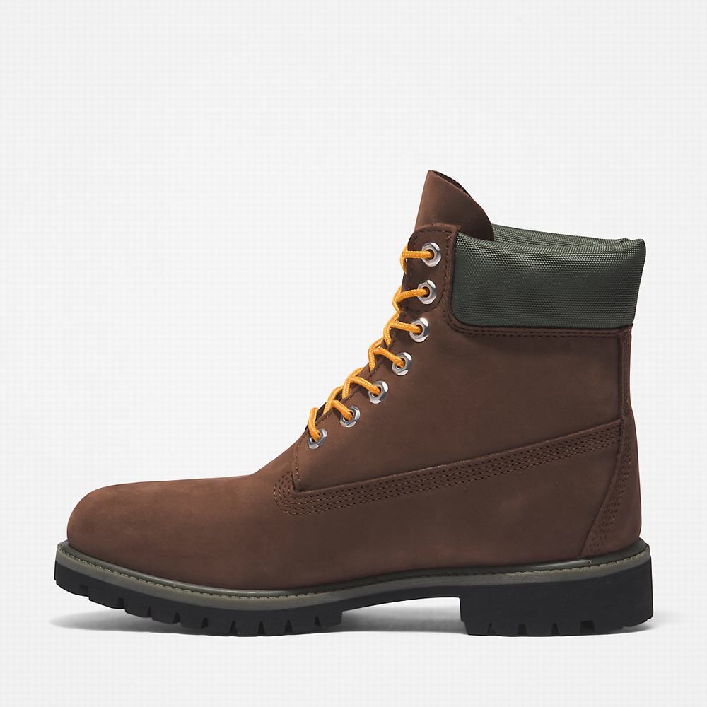 Cizmy Timberland Premium® 6 Inch Panske Tmavo Hnede | ZI5928407