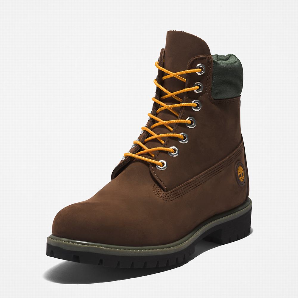 Cizmy Timberland Premium® 6 Inch Panske Tmavo Hnede | ZI5928407