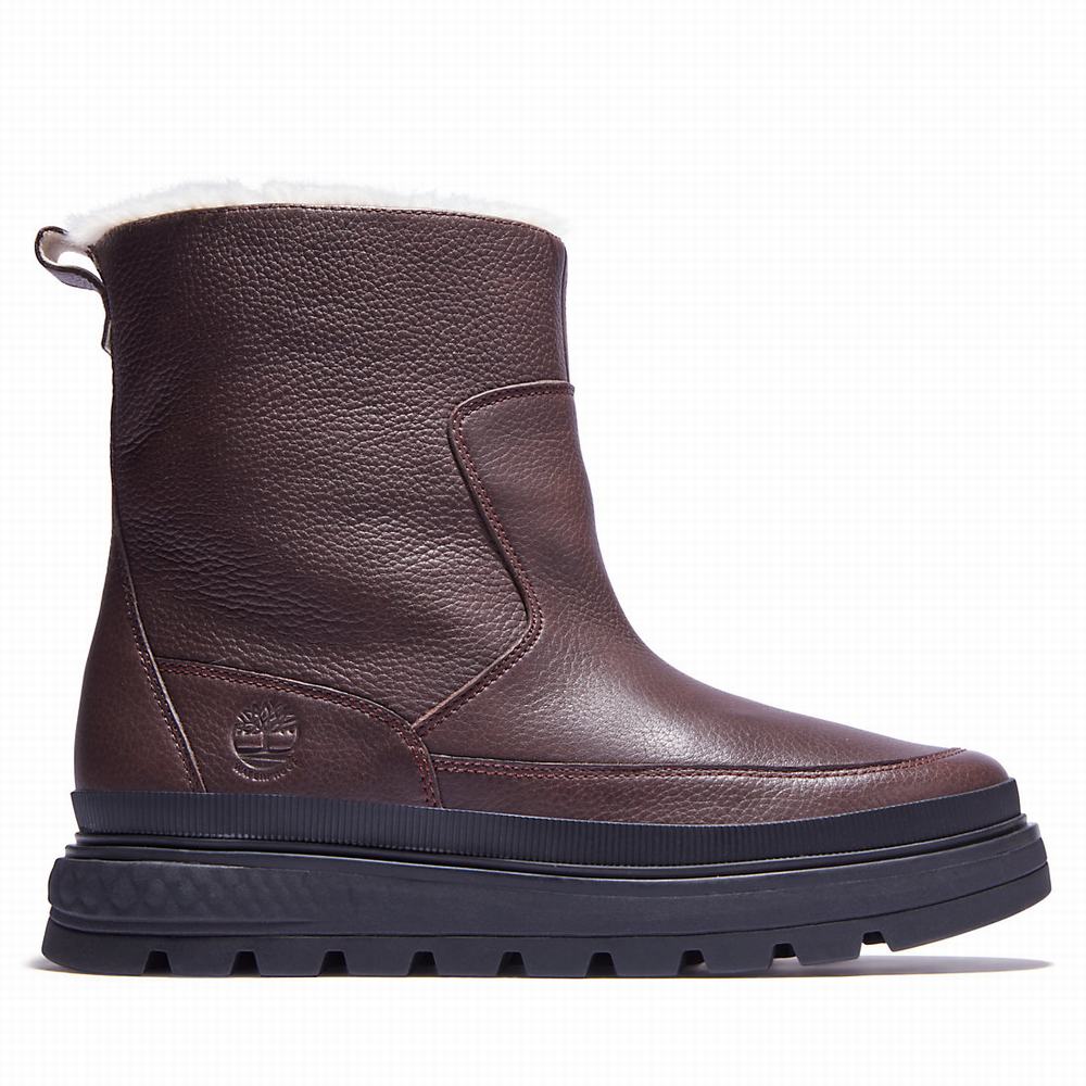 Cizmy Timberland Ray City Warm-lined Damske Tmavo Hnede | QR5072891