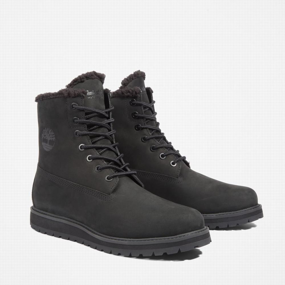 Cizmy Timberland Richmond Ridge 6-Inch Waterproof Panske Čierne | JU0794612