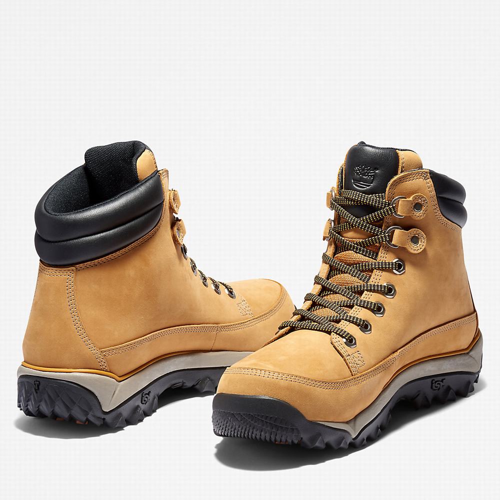 Cizmy Timberland Rime Ridge Mid Panske Žlté | IU7809614