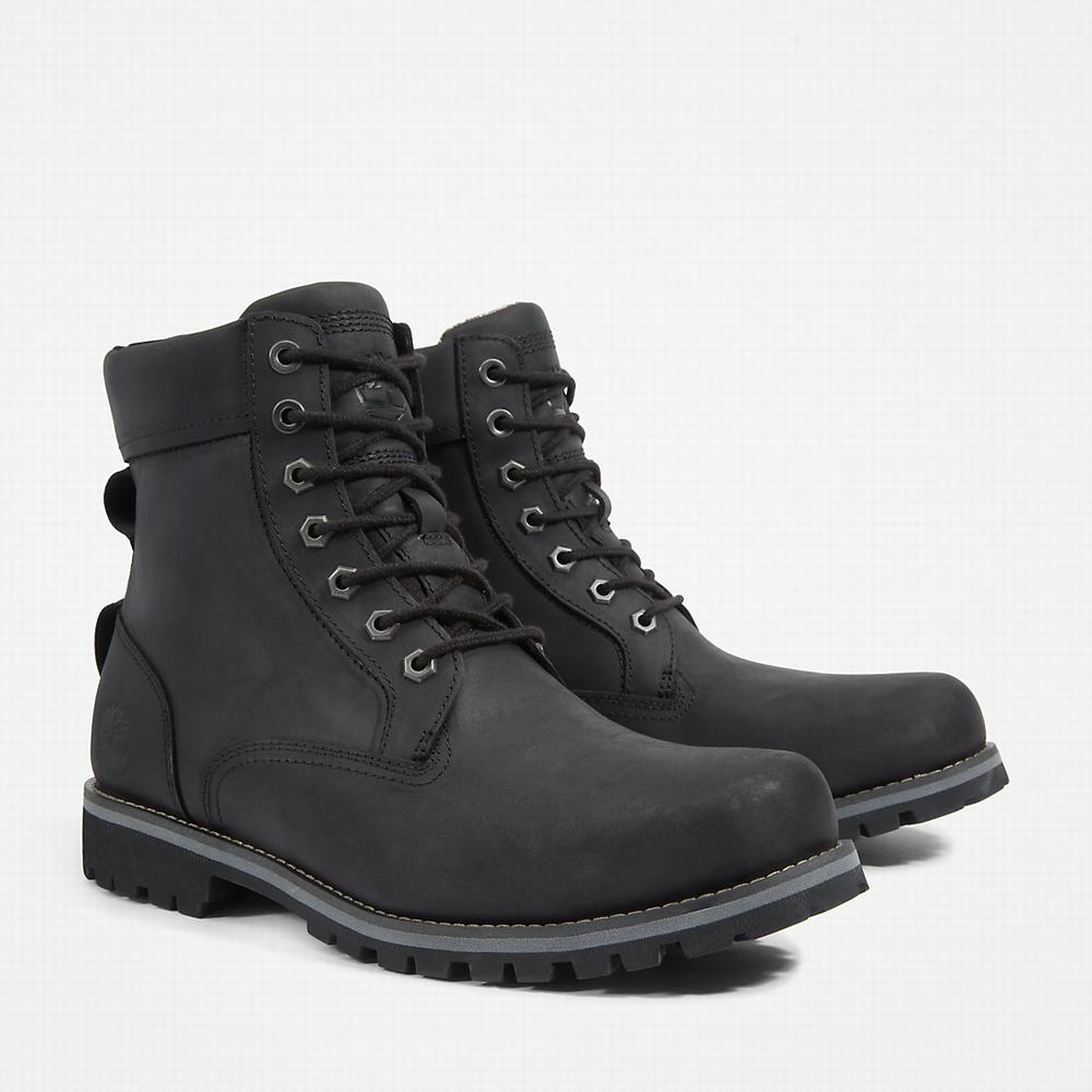 Cizmy Timberland Rugged Waterproof II 6 Inch Panske Čierne | LO3162450