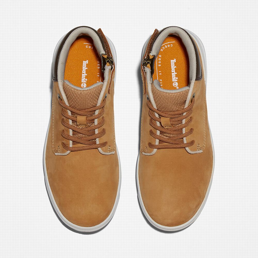 Cizmy Timberland Seneca Bay Chukka Detske Svetlo Hnede | GT4386501