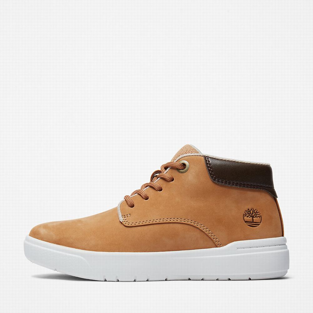 Cizmy Timberland Seneca Bay Chukka Detske Svetlo Hnede | GT4386501