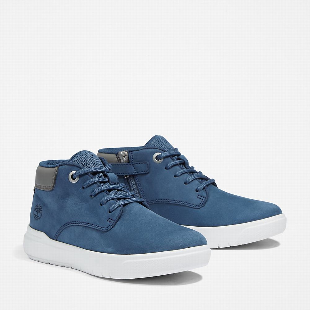 Cizmy Timberland Seneca Bay Chukka Detske Tmavo Modre | UM6027583