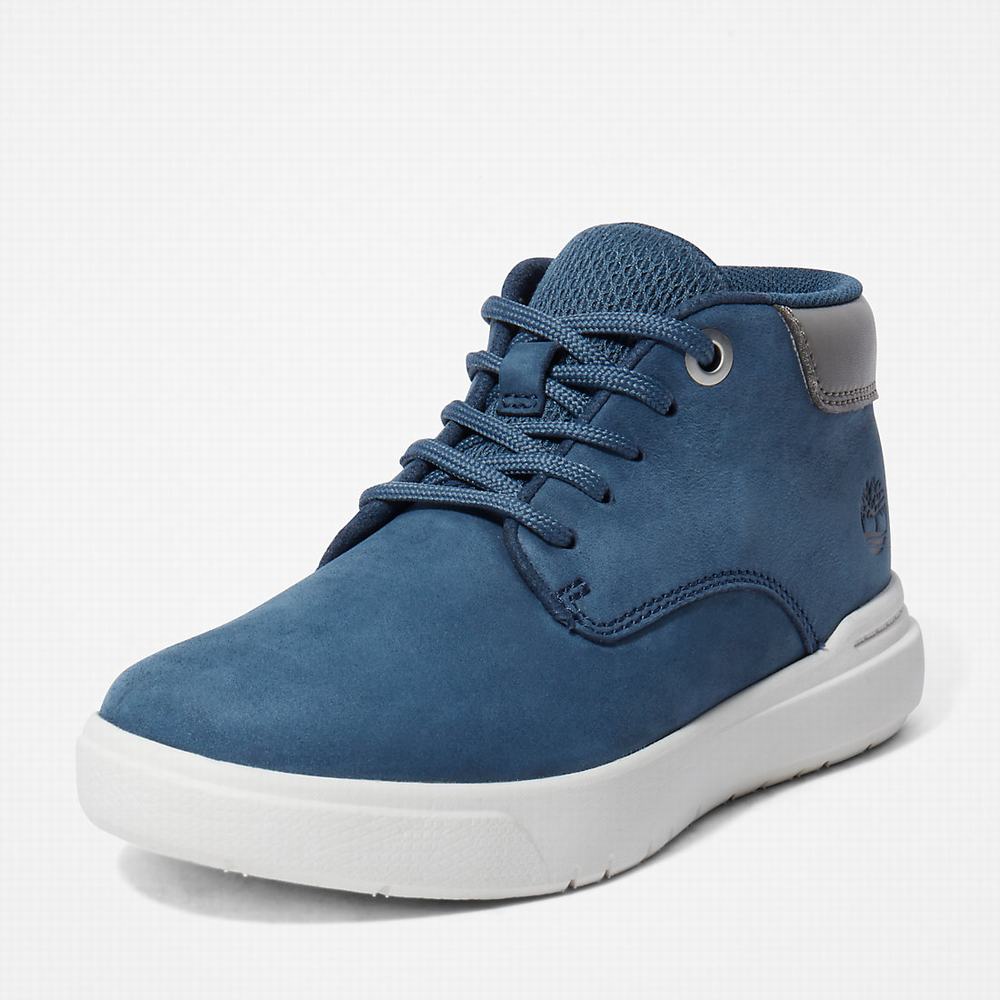 Cizmy Timberland Seneca Bay Chukka Detske Tmavo Modre | UM6027583