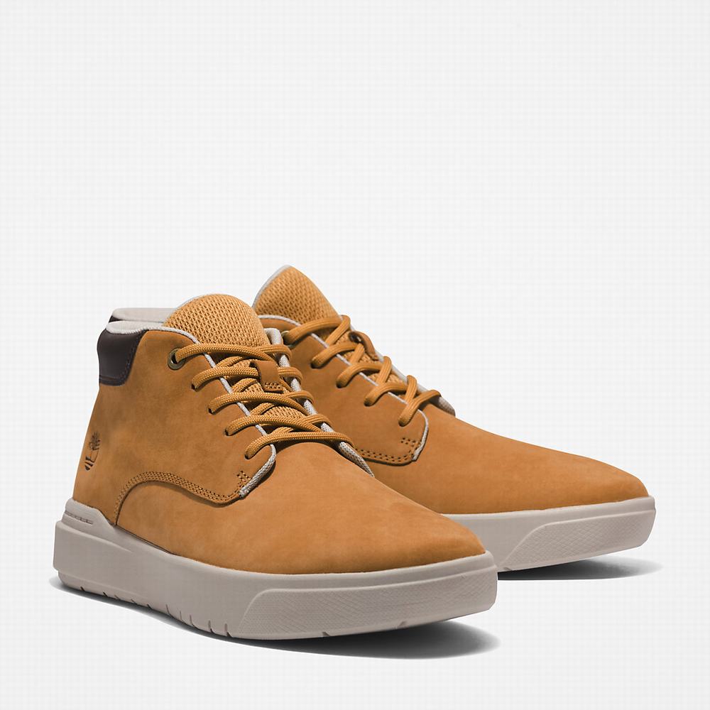 Cizmy Timberland Seneca Bay Chukka Panske Svetlo Hnede | LQ3286190