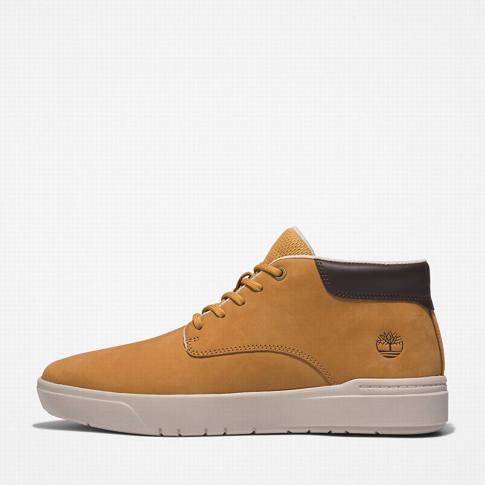 Cizmy Timberland Seneca Bay Chukka Panske Svetlo Hnede | LQ3286190