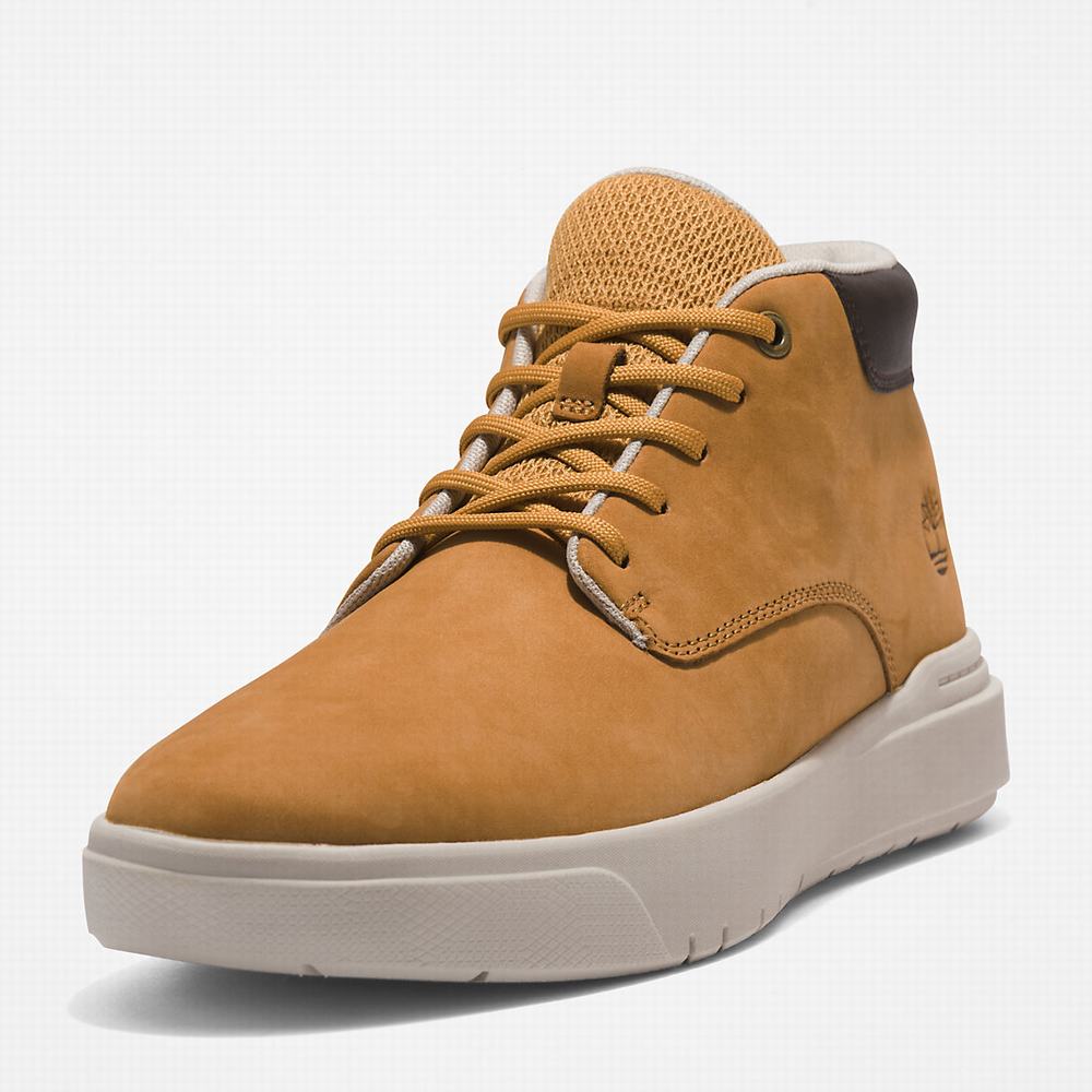 Cizmy Timberland Seneca Bay Chukka Panske Svetlo Hnede | LQ3286190