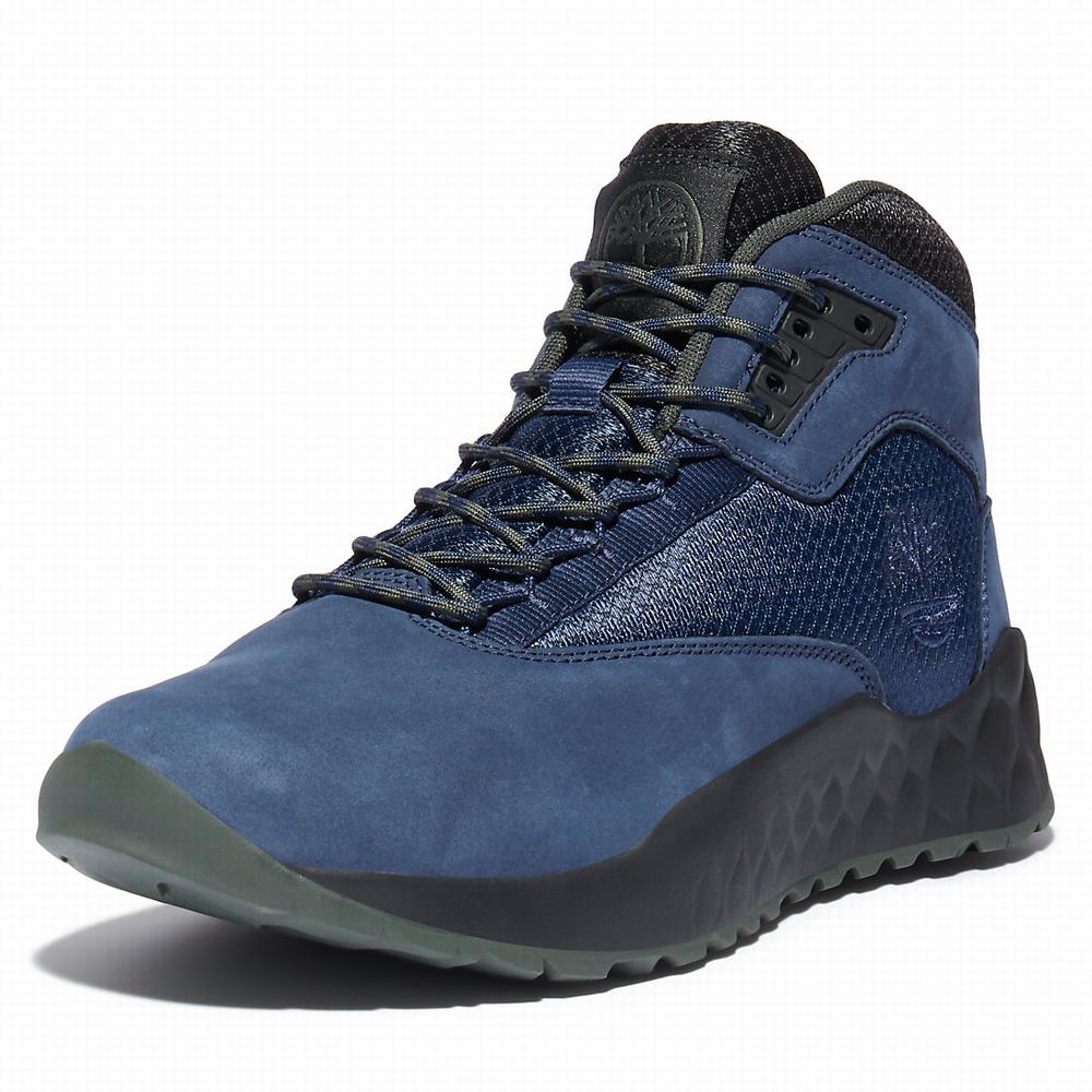 Cizmy Timberland Solar Wave GreenStride™ Chukka Panske Námornícka Modrá | RP3182460