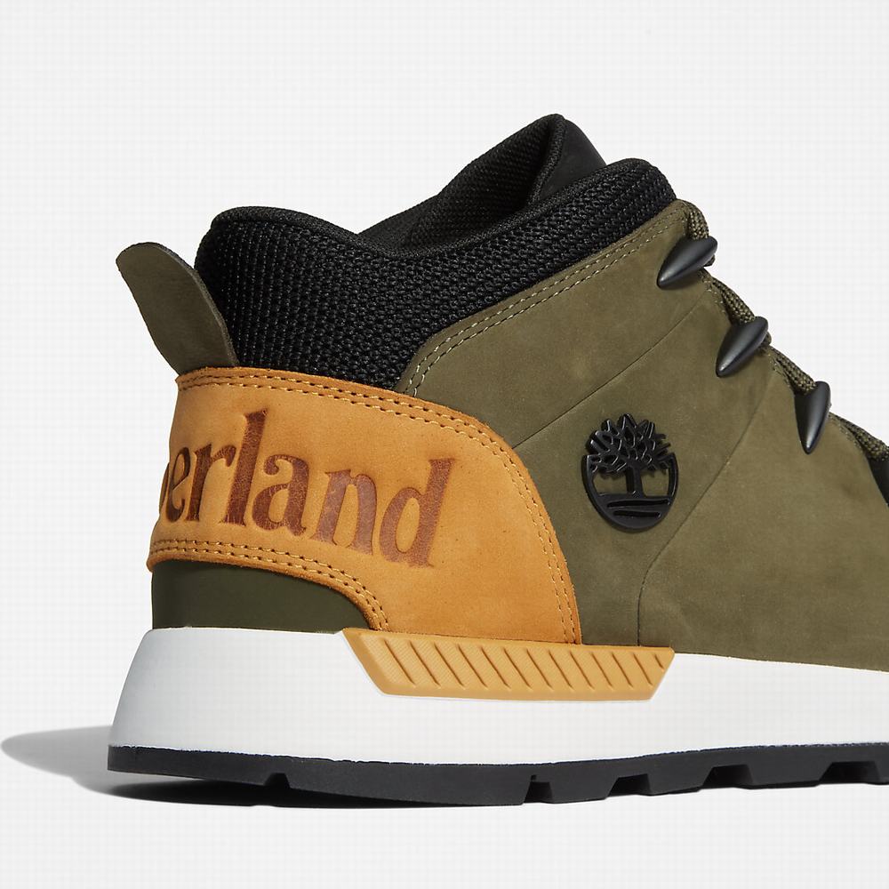 Cizmy Timberland Sprint Trekker Chukka Panske Zelene | IH4180736